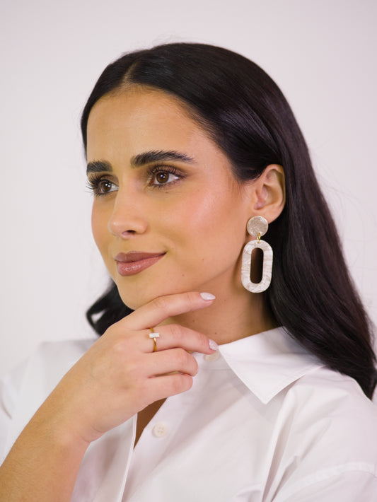 Brincos Ancara Pérola