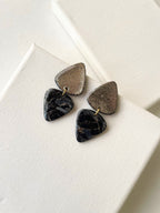 Brincos London Mirror Preto