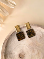 Brincos Beverly Preto et Dourado