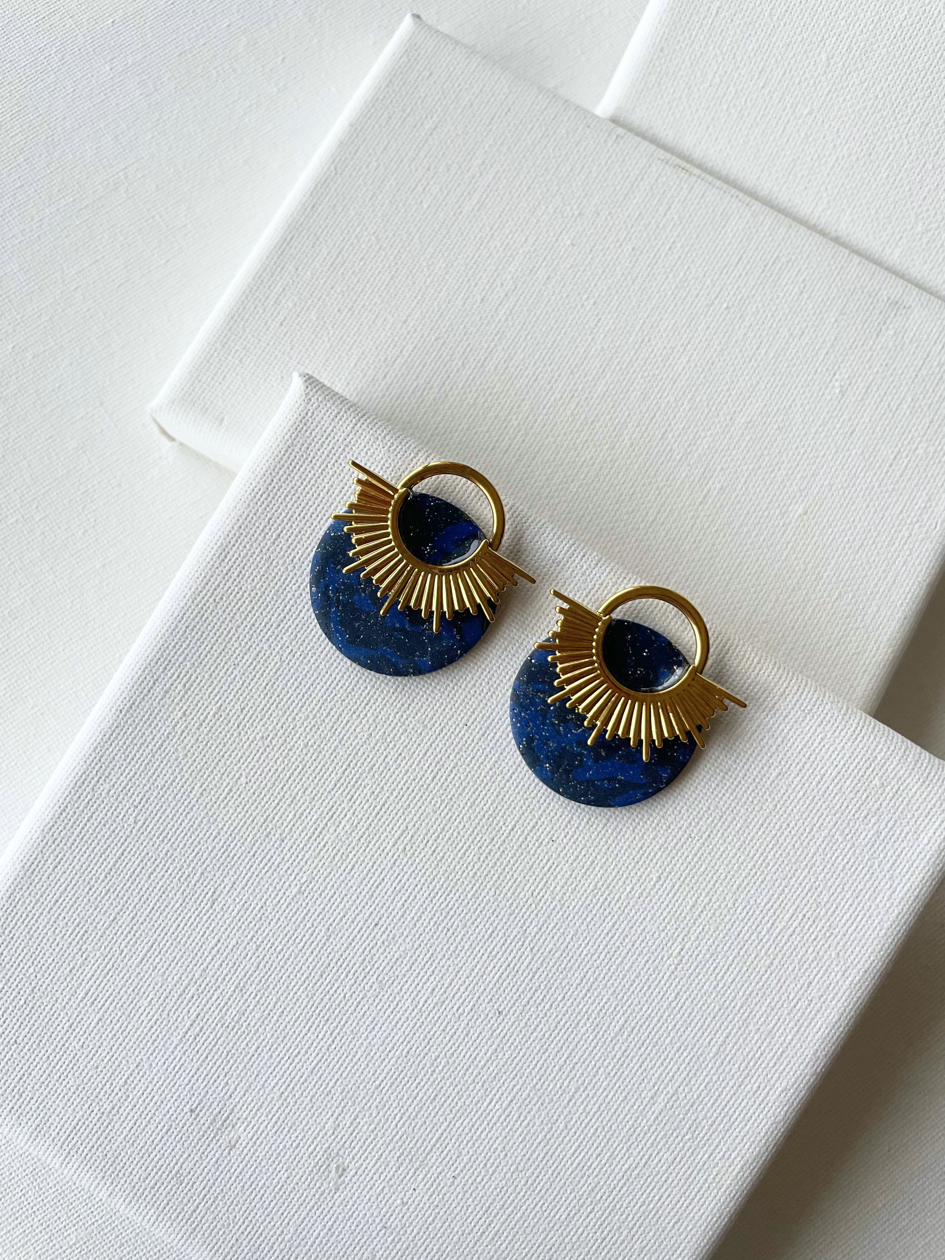 Brincos Le Caire Azul