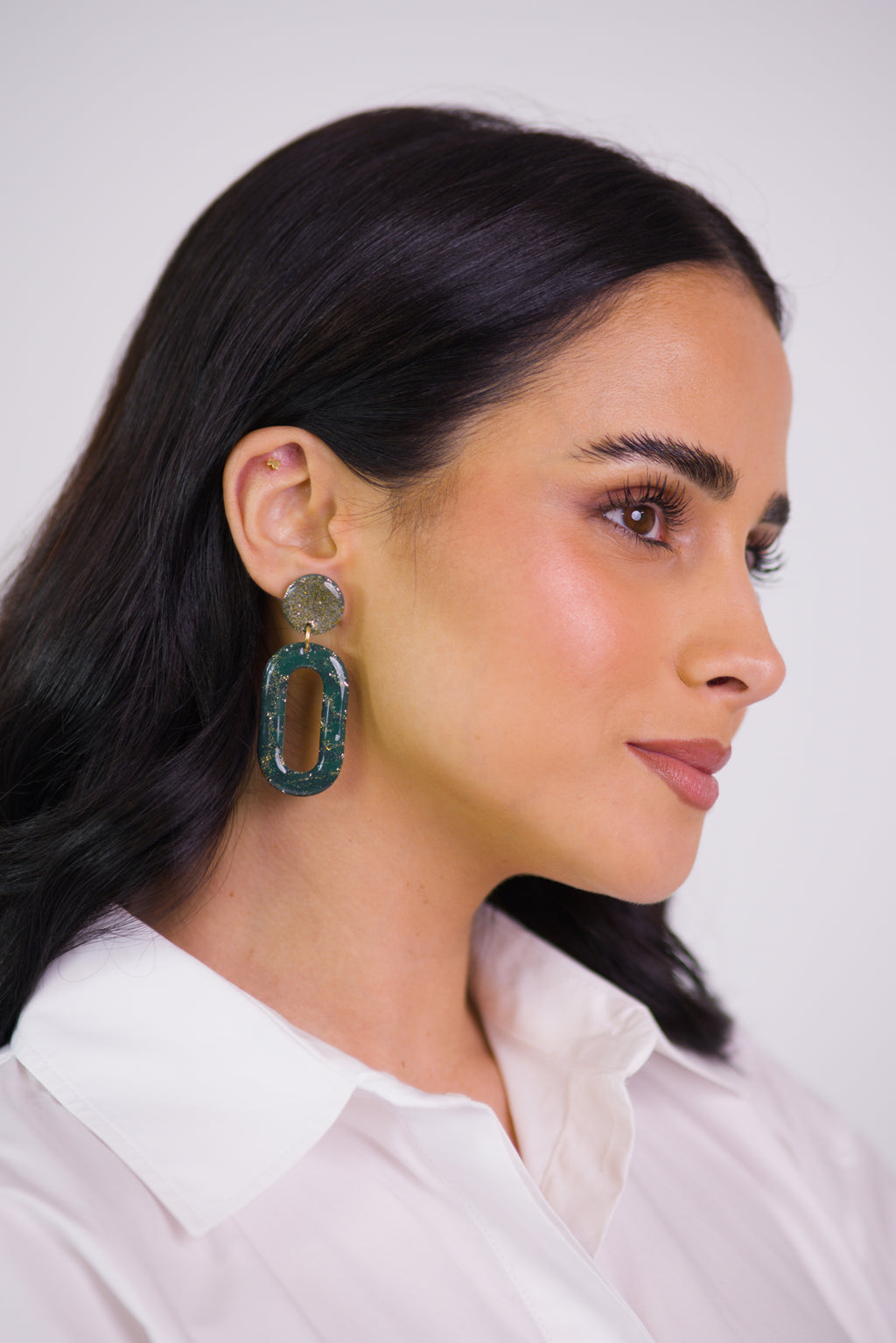 Brincos Ancara Verde