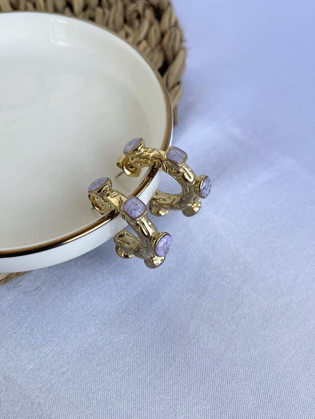 Argolas Malibu Lilás