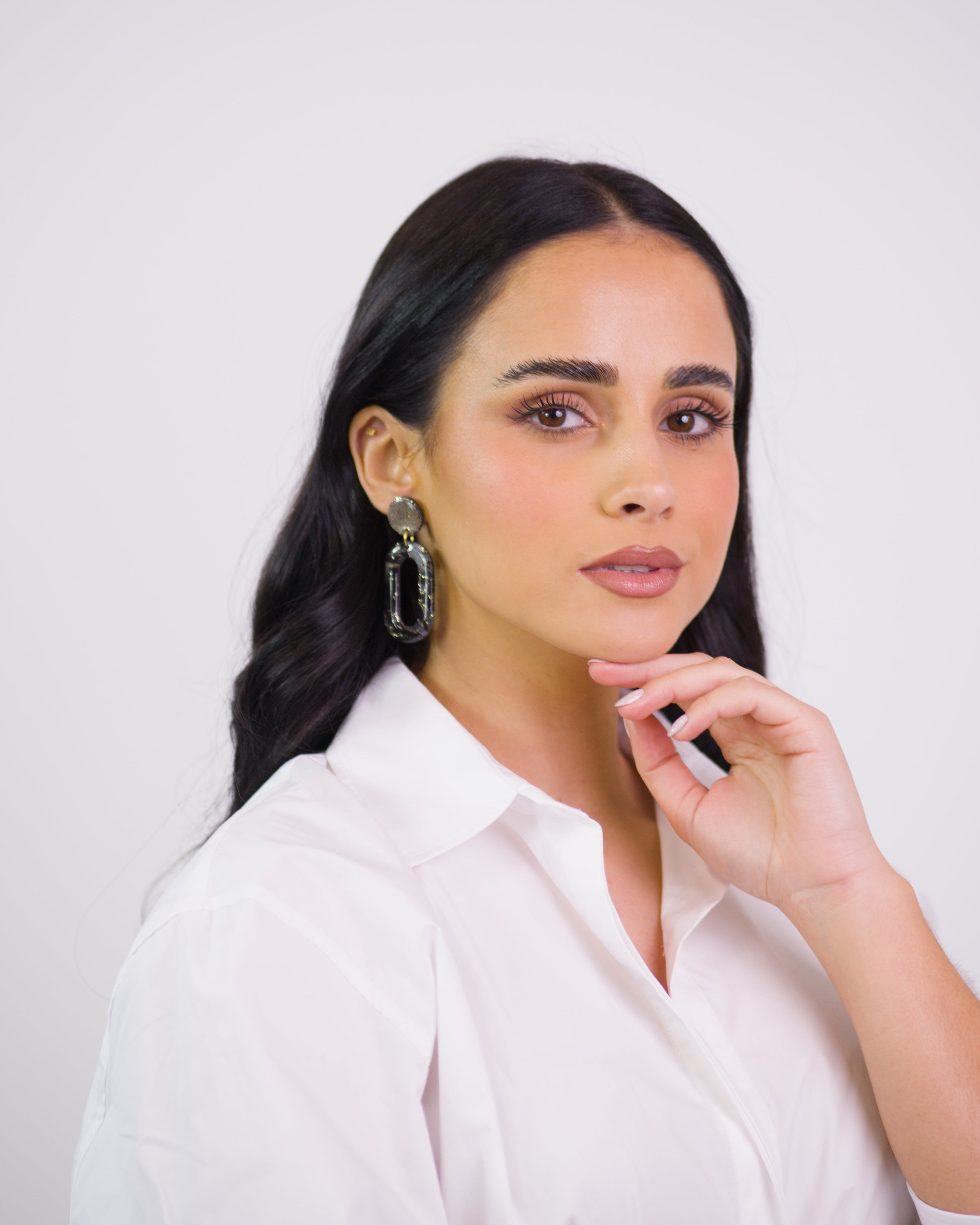 Brincos Ancara Preto