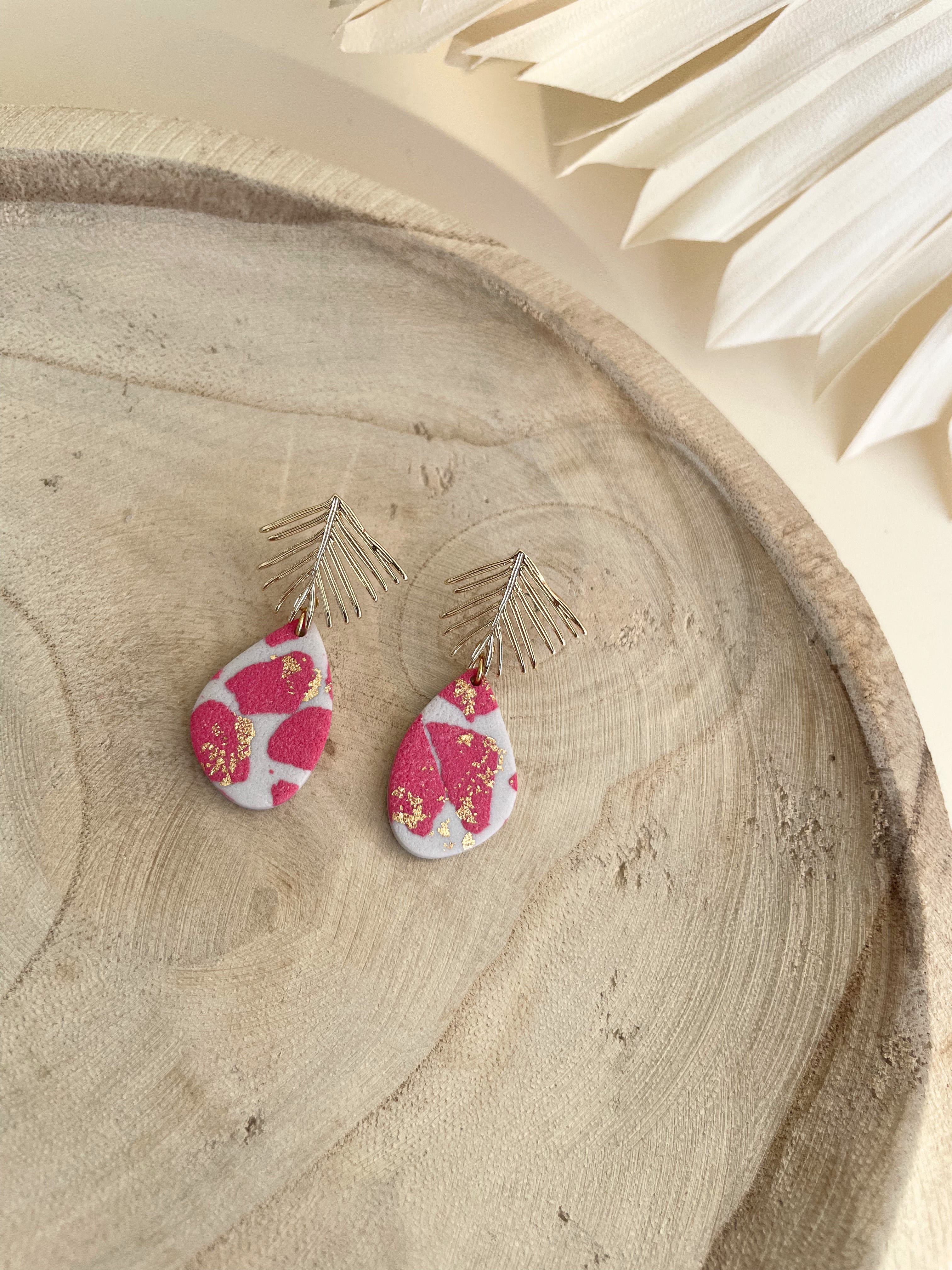 Brincos Comporta Rosa