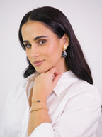 Brincos Comporta Preto