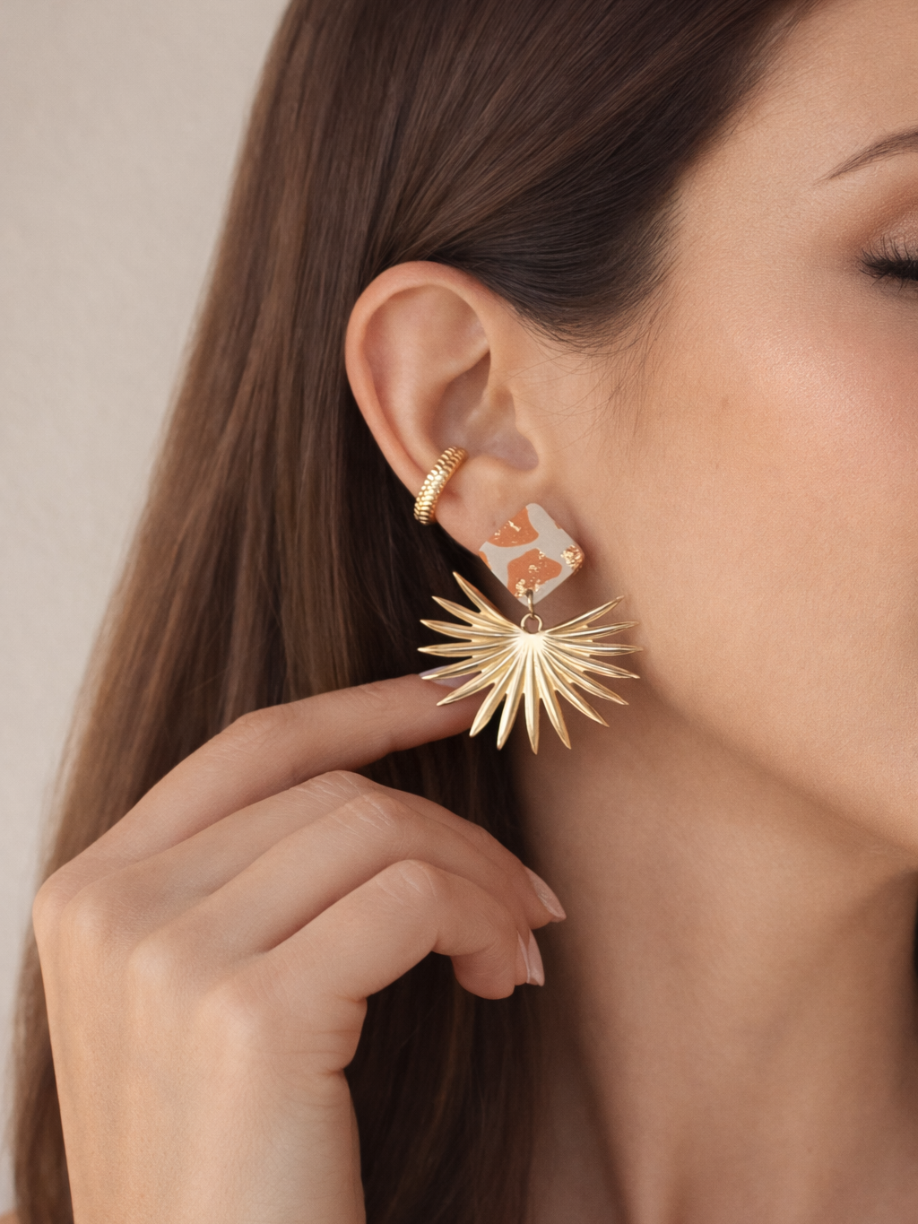 Brincos Roma Laranja